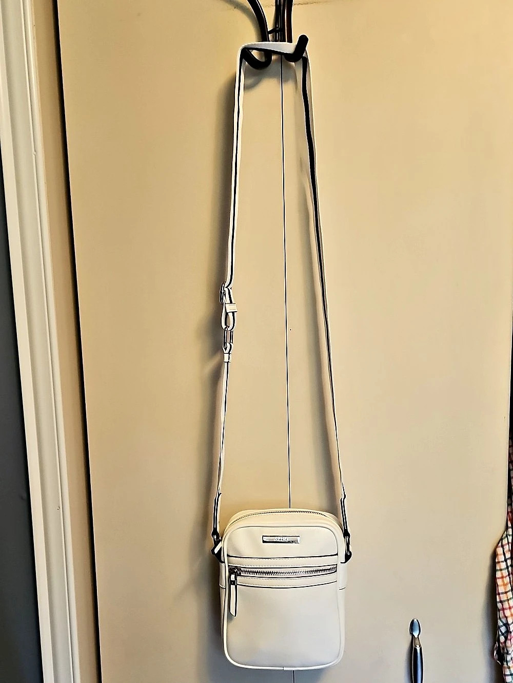 Aldo White Crossbody Bag Like New